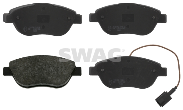 Kit pastiglie freno, Freno a disco - 70 91 6554 SWAG